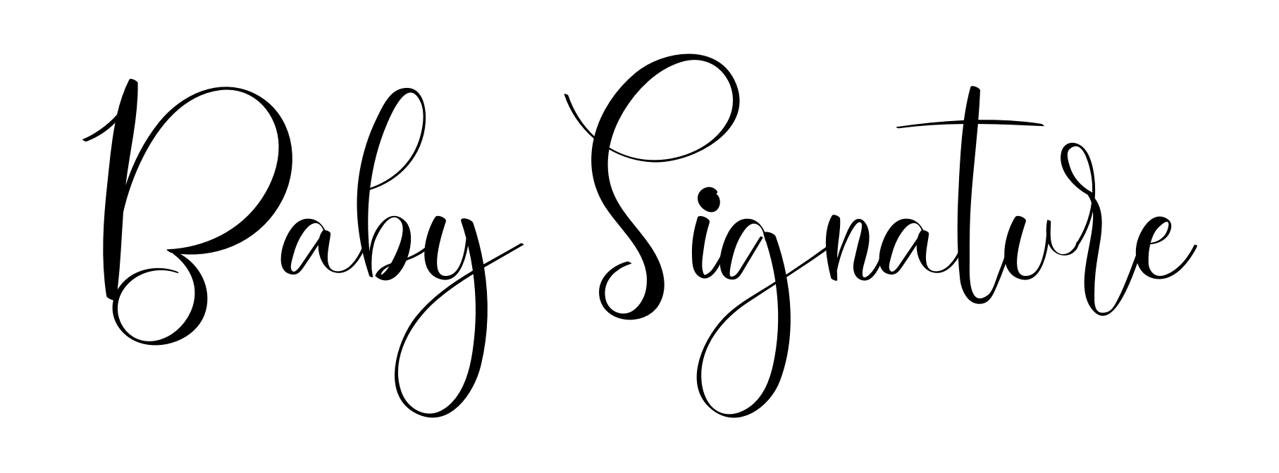 Baby Signature