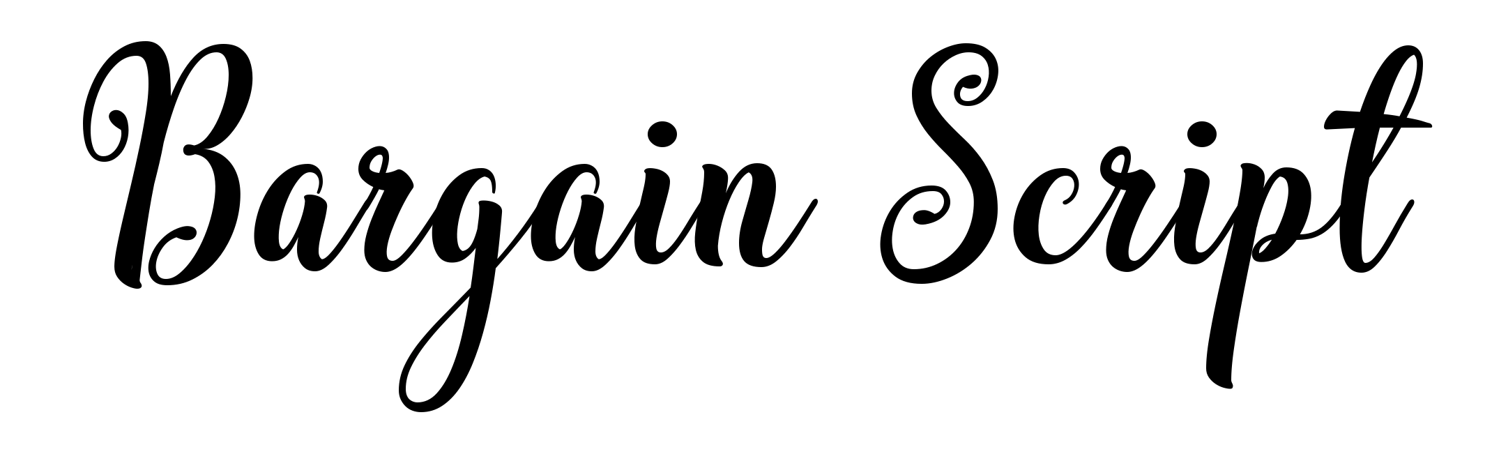 Bargain Script
