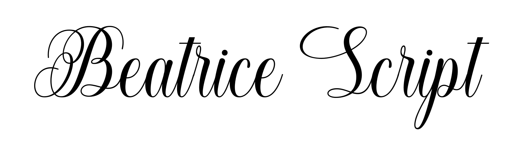 Beatrice Script