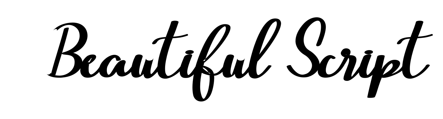 Beautiful Script
