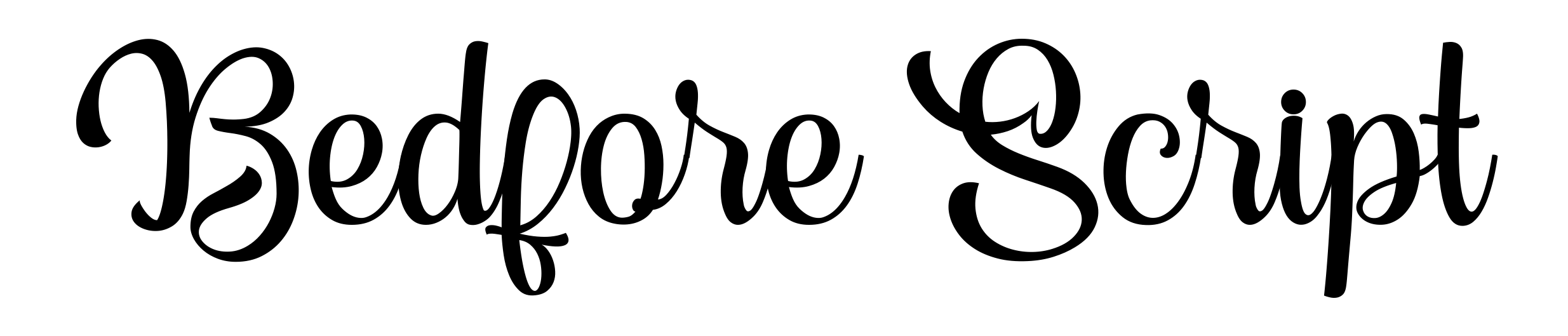 Bedfore Script