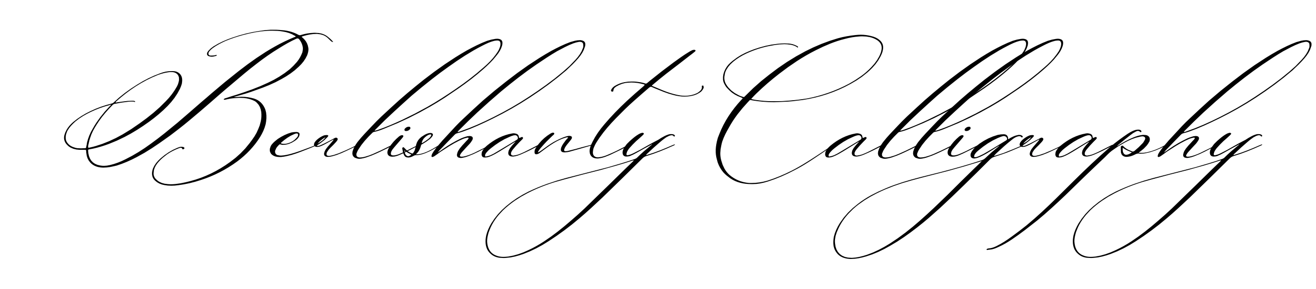 Berlishanty Calligraphy
