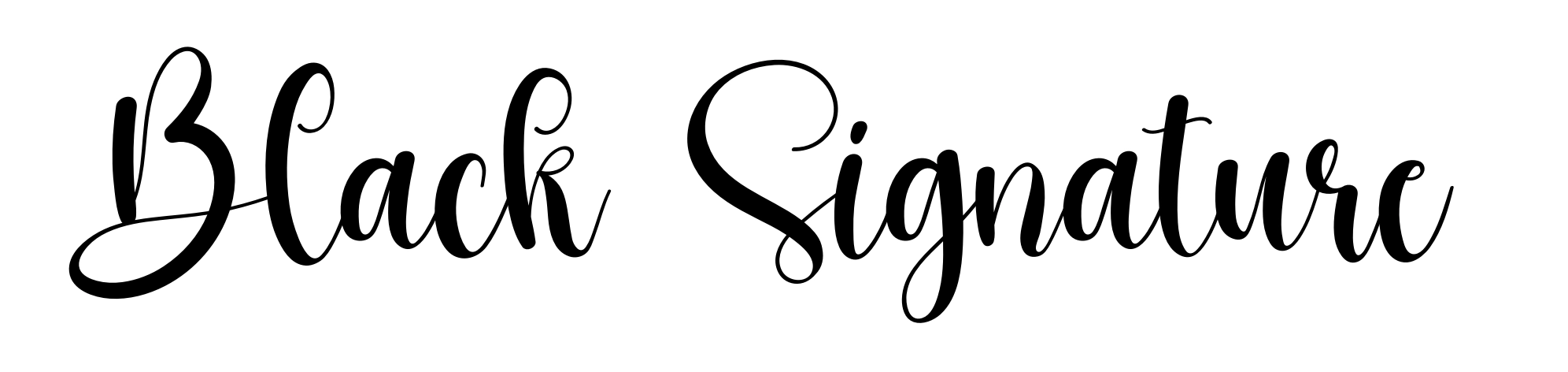 Black Signature
