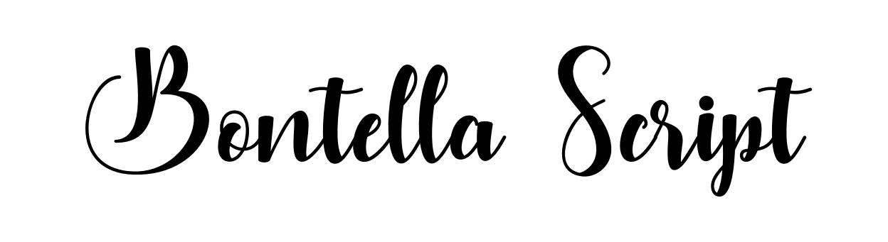 Bontella Script