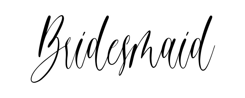 Bridesmaid