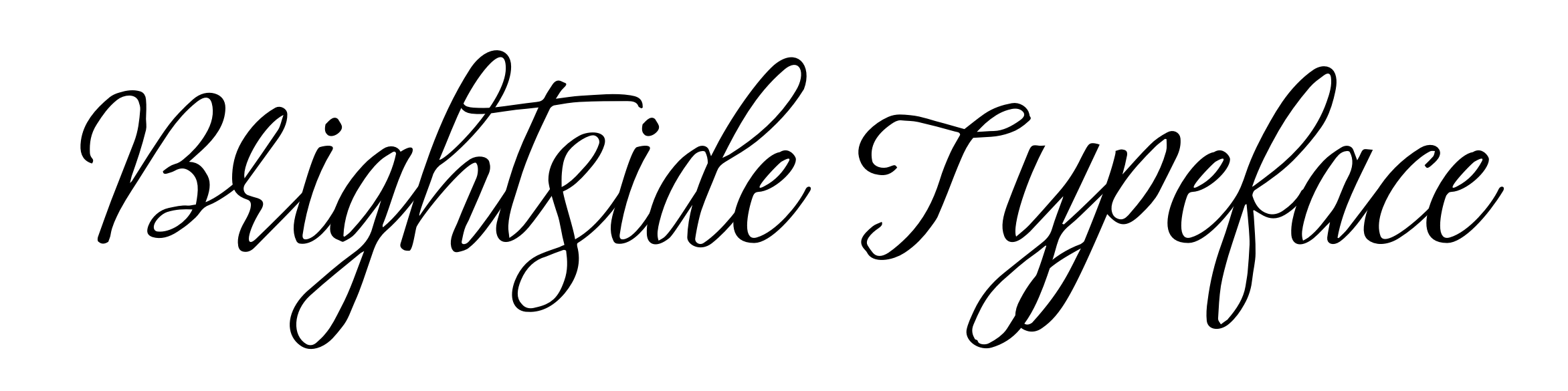 Brightside Typeface