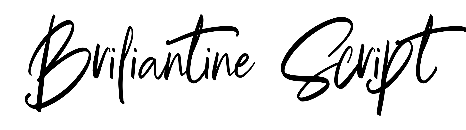 Briliantine Script