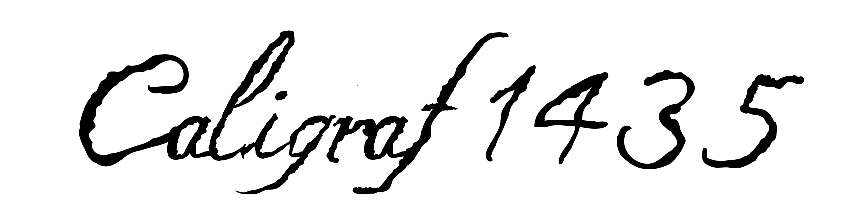 Caligraf 1435
