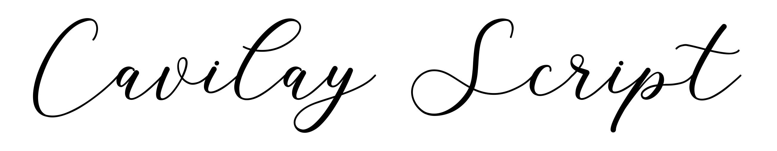 Cavilay Script