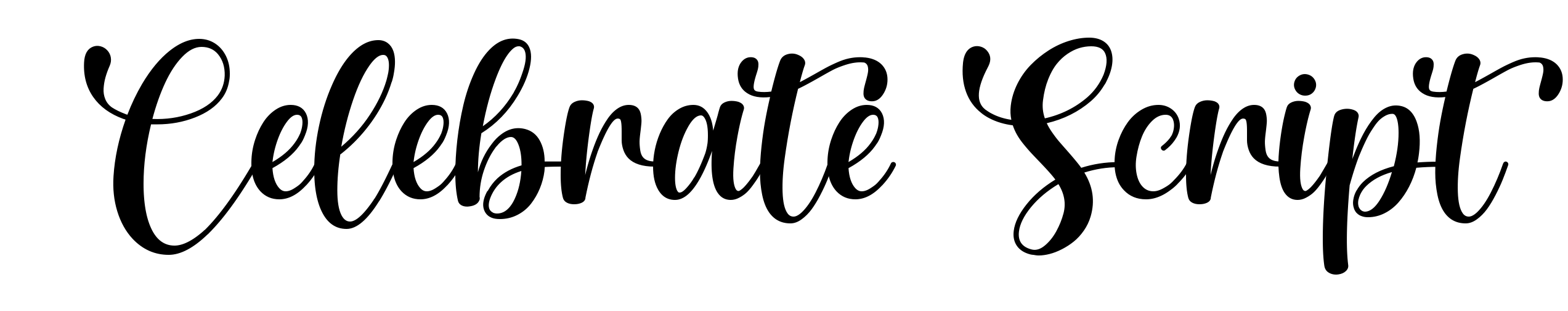 Celebrate Script