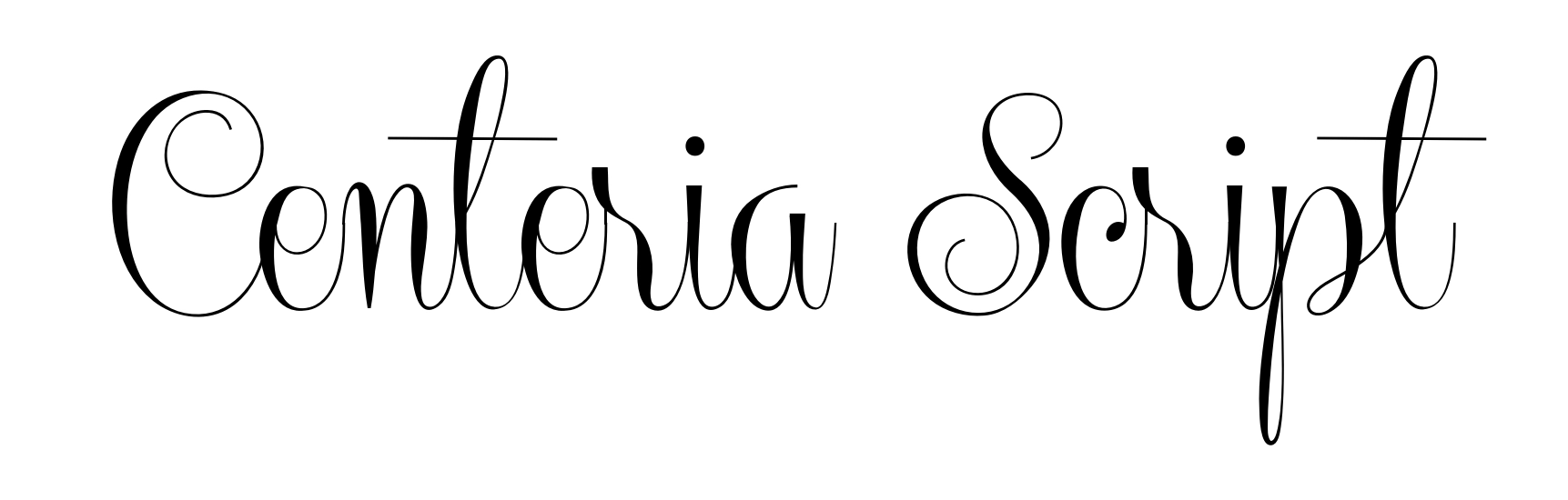 Centeria Script