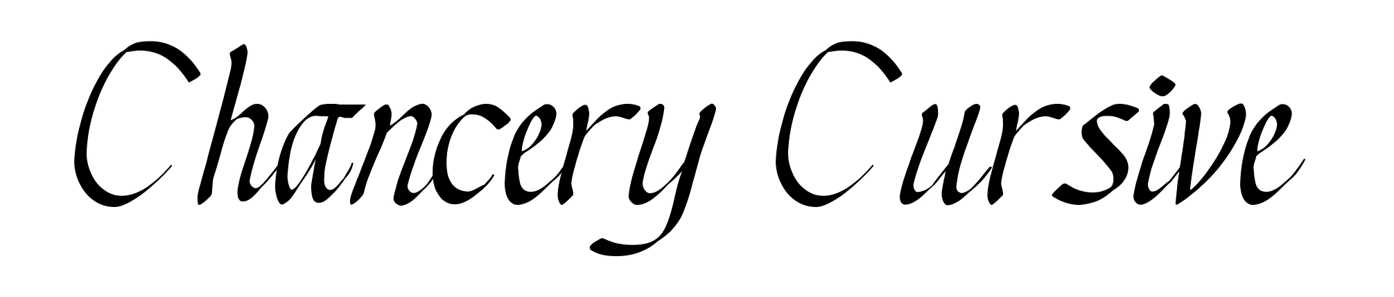 Chancery Cursive