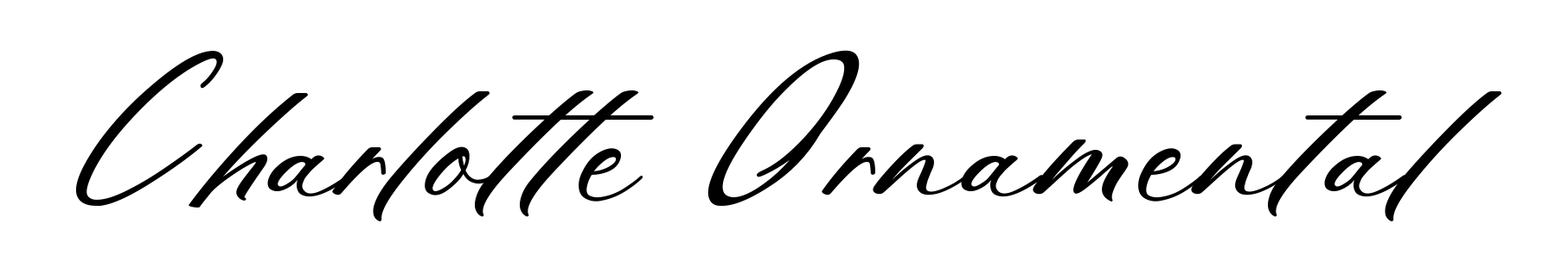 Charlotte Ornamental