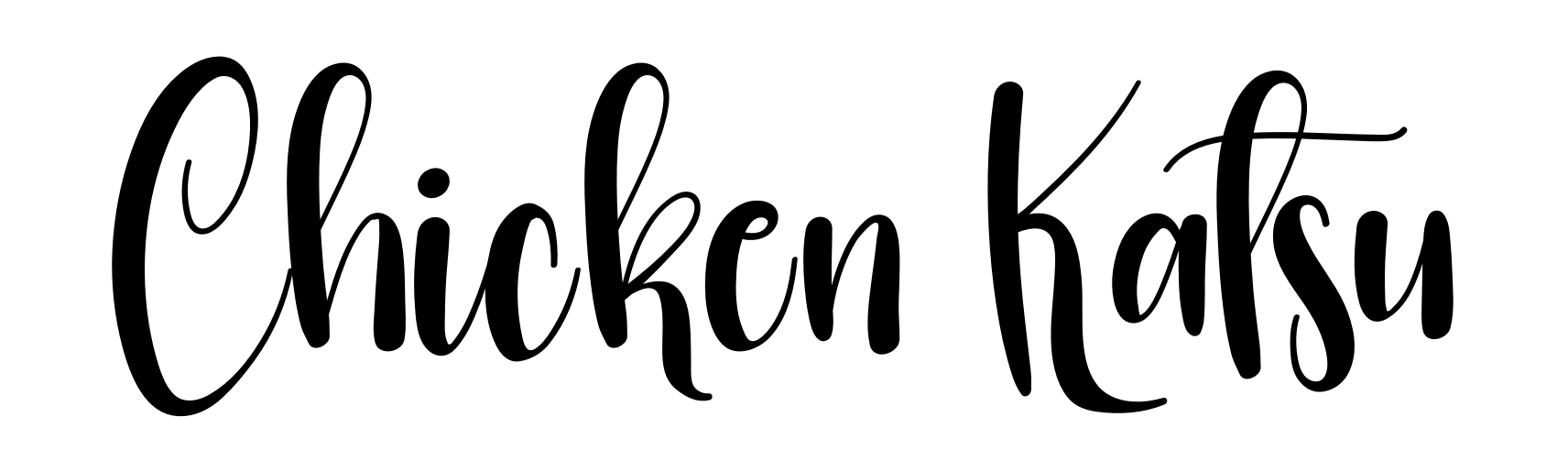 Chicken Katsu