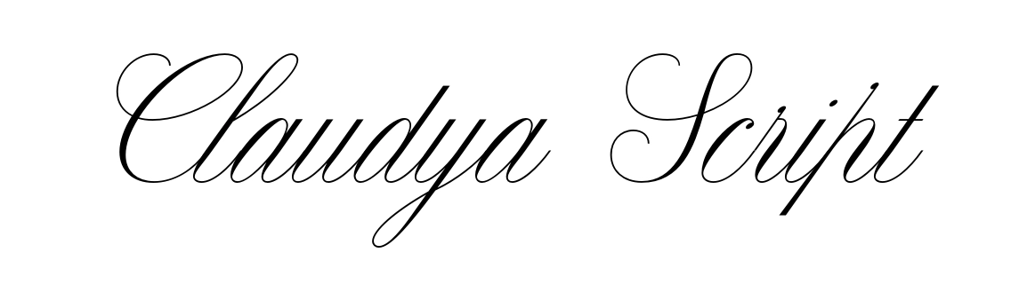 Claudya Script