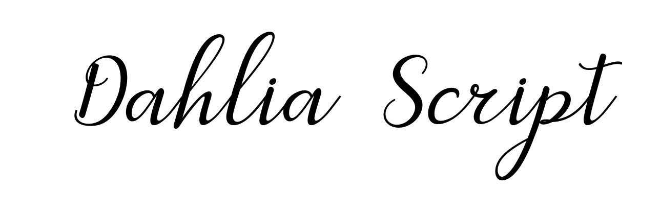Dahlia Script