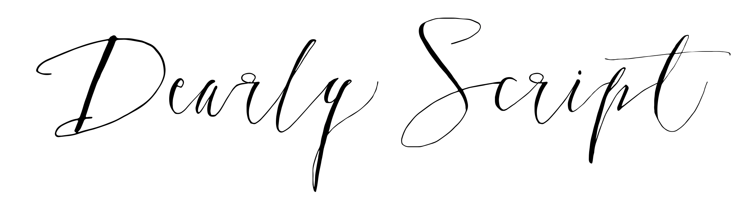 Dearly Script