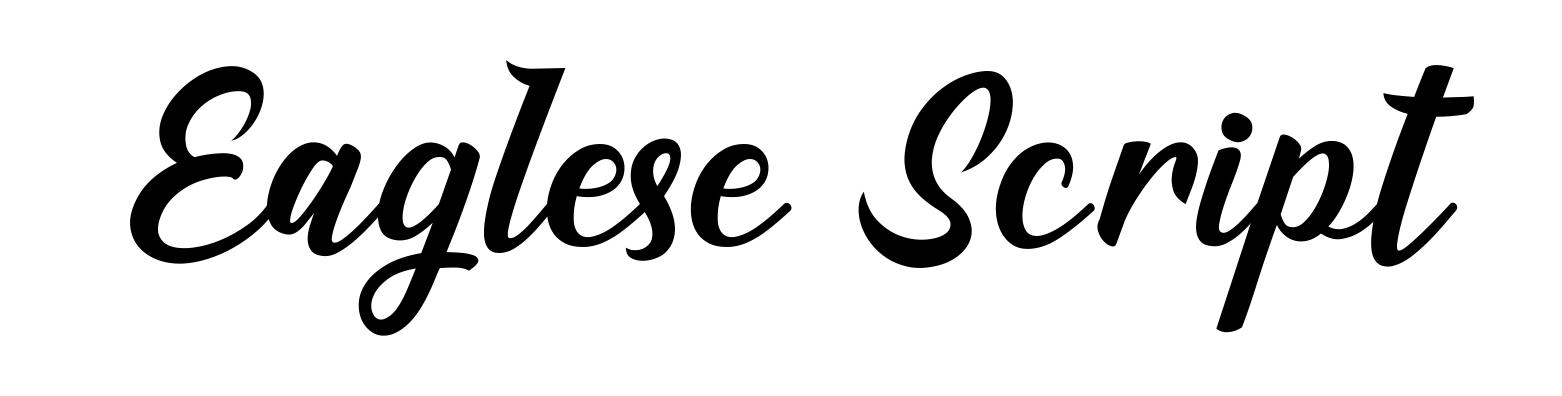 Eaglese Script
