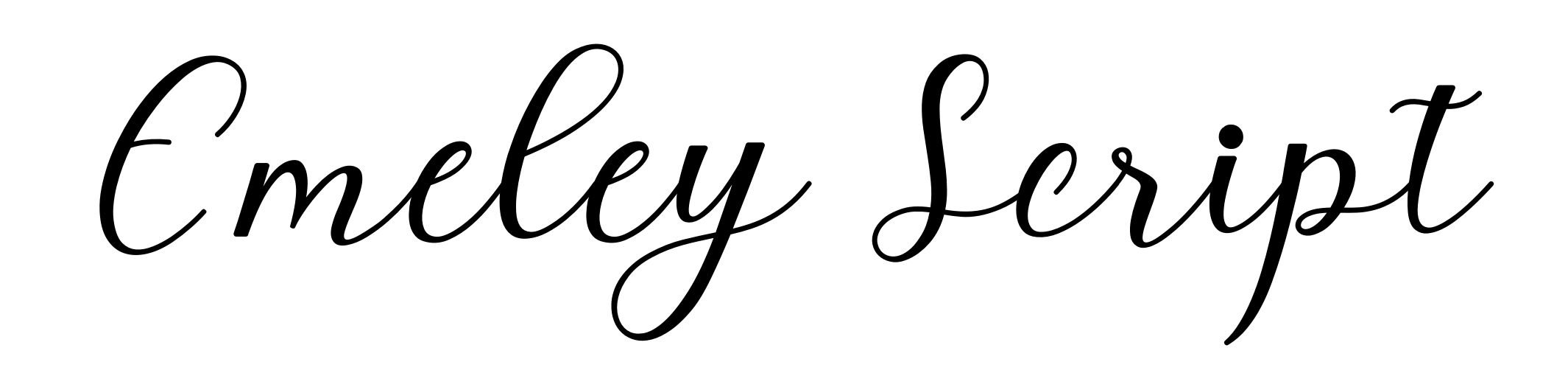 Emeley Script