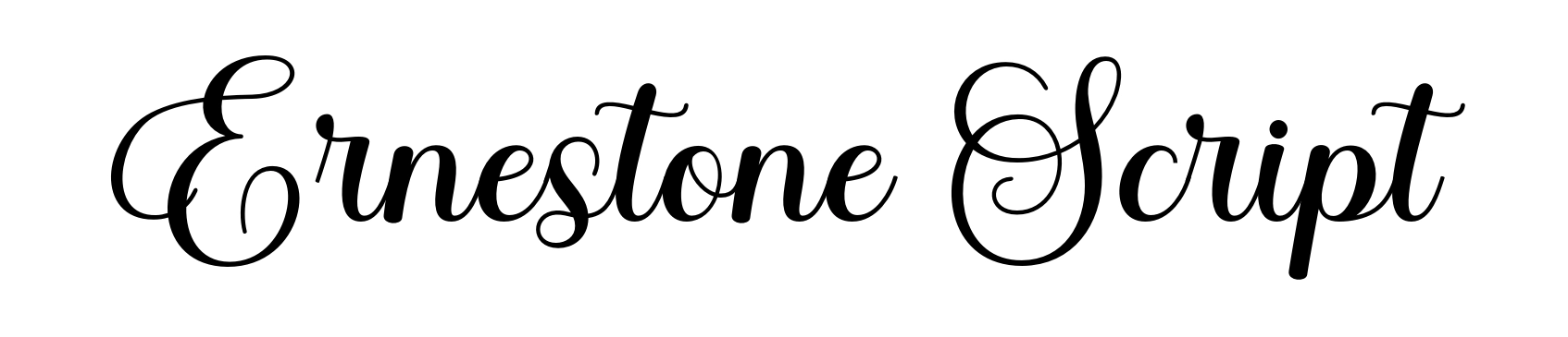Ernestone Script