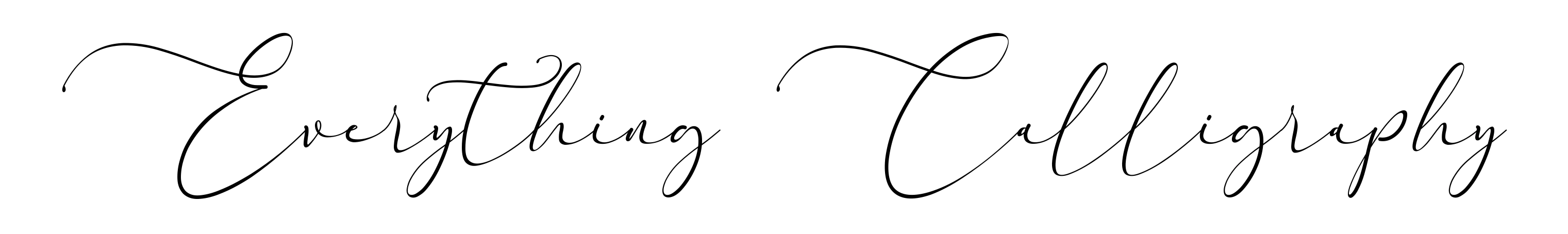 Everything Calligraphy