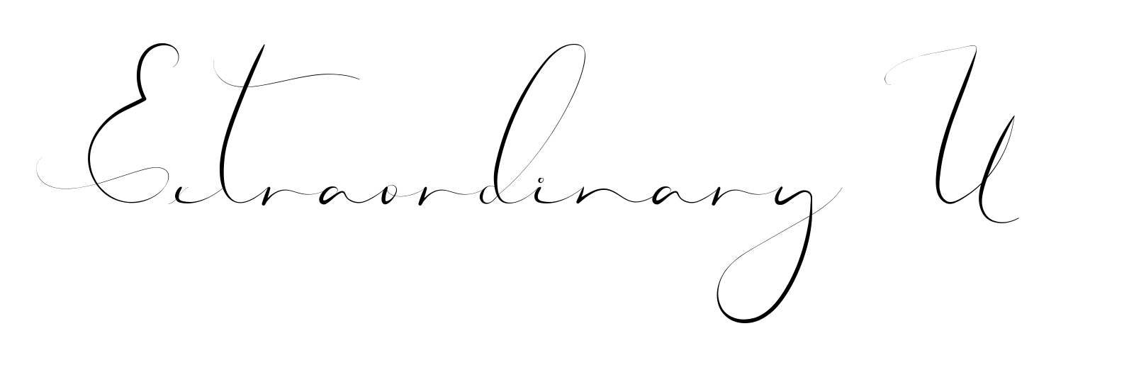 Extraordinary U