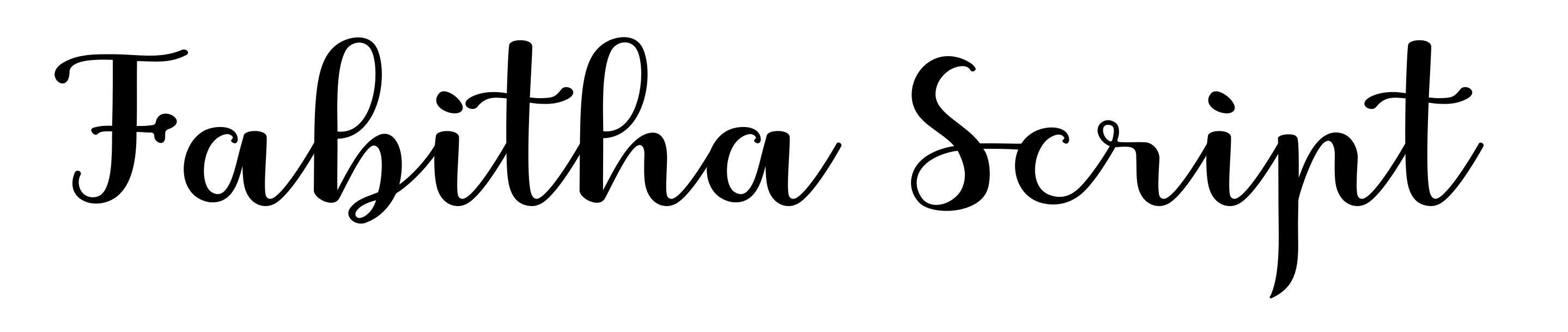 Fabitha Script