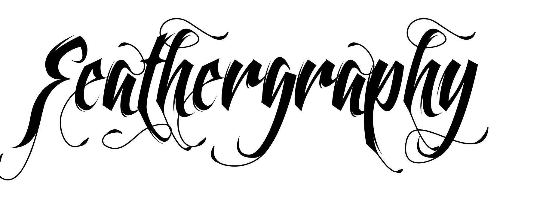 Feathergraphy