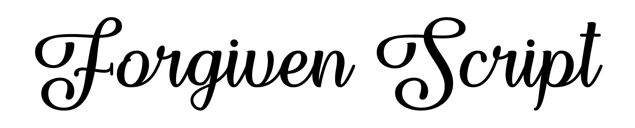 Forgiven Script