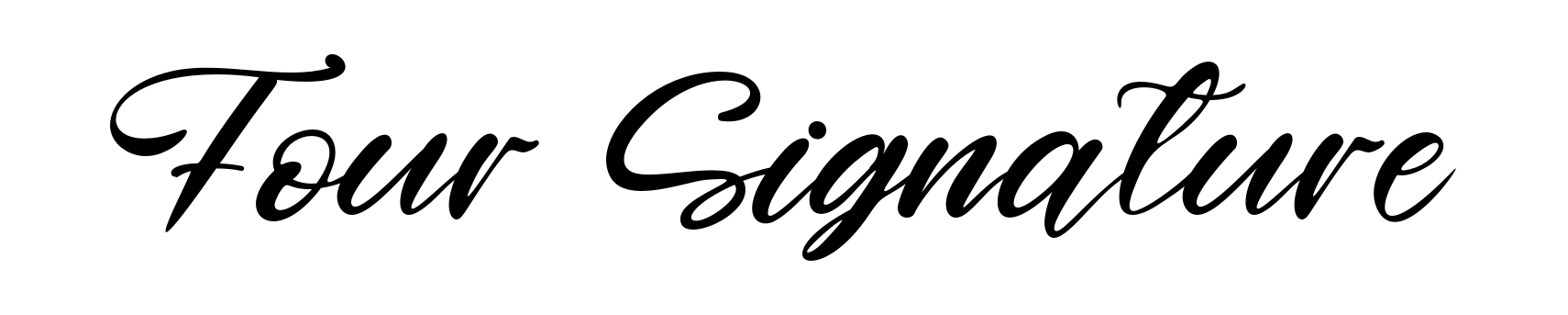 Four Signature