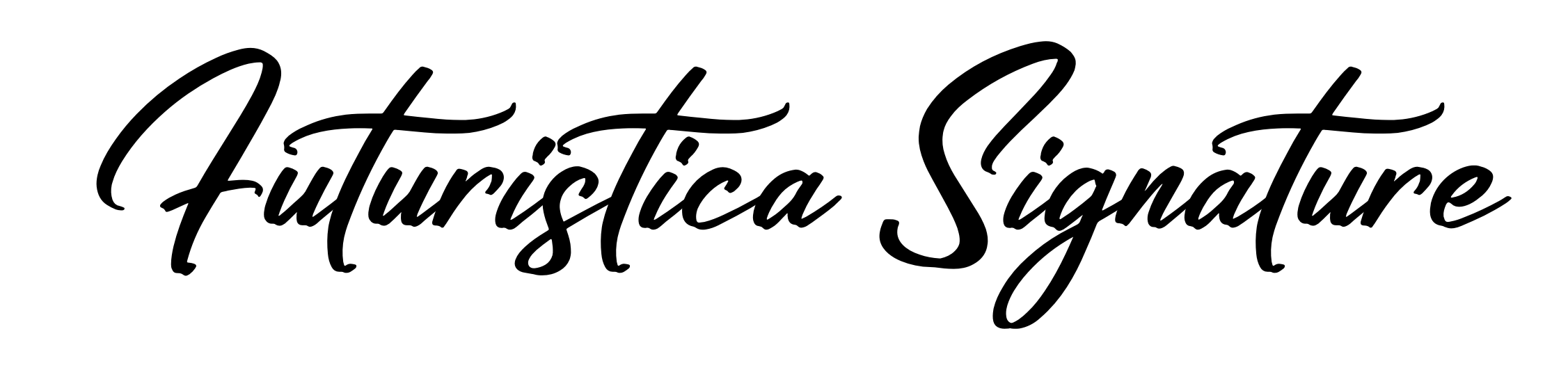 Futuristica Signature