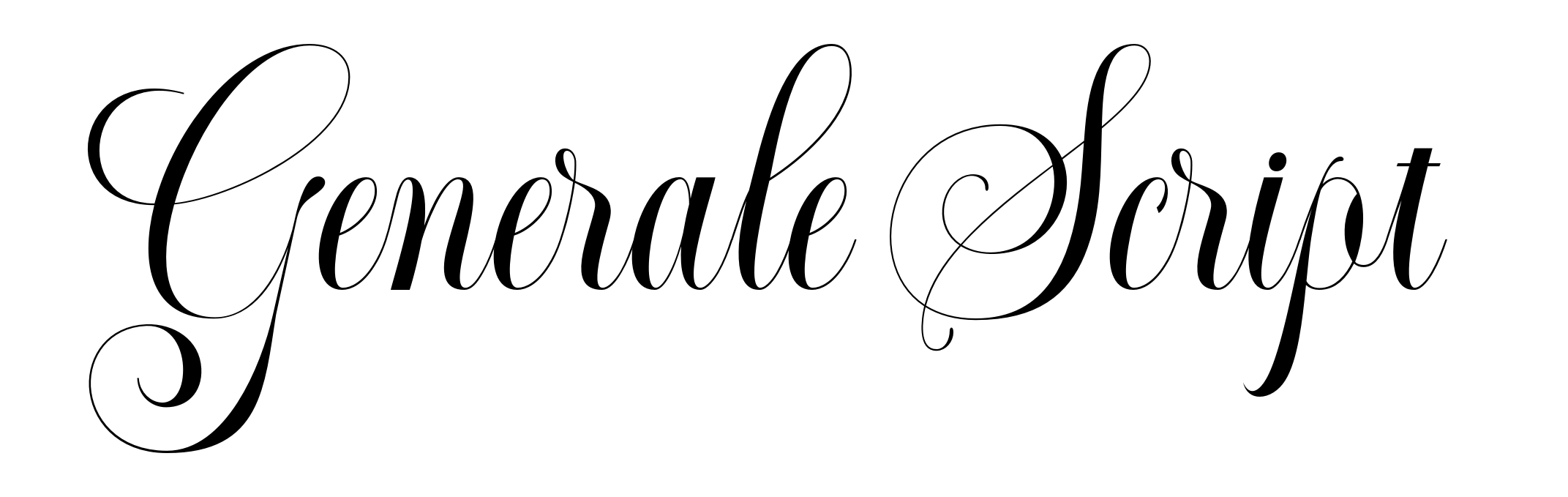 Generale Script