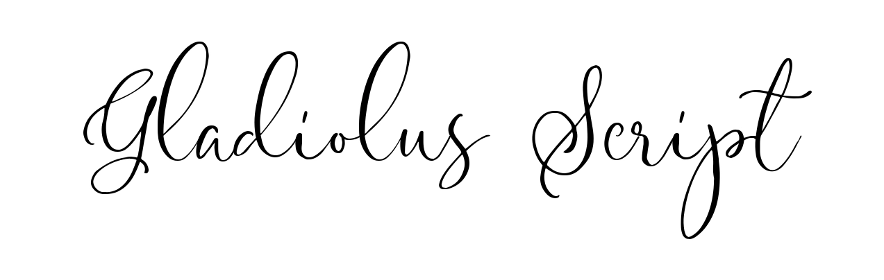 Gladiolus Script