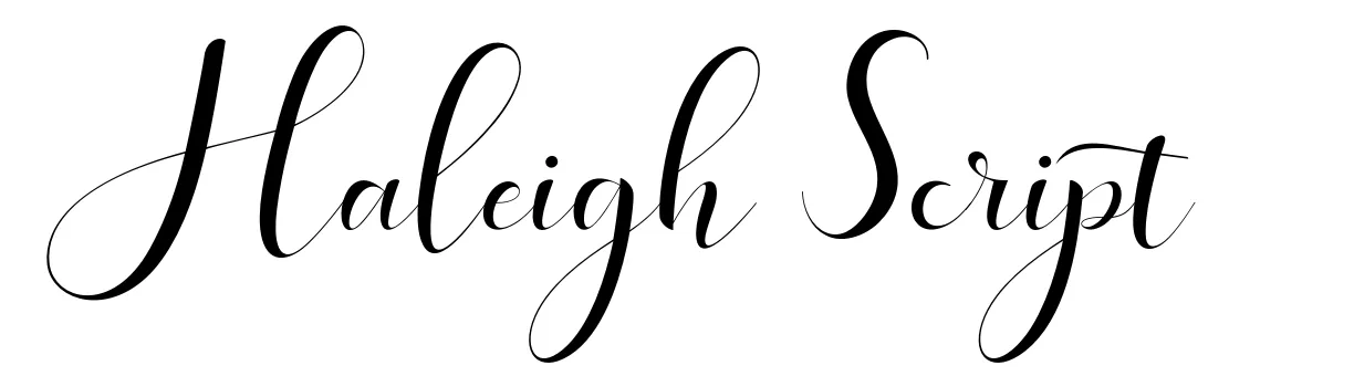 Haleigh Script