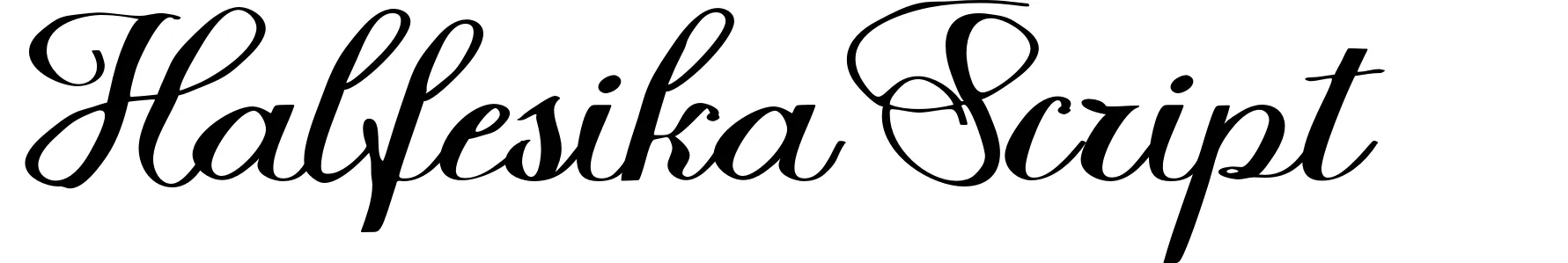 Halfesika Script
