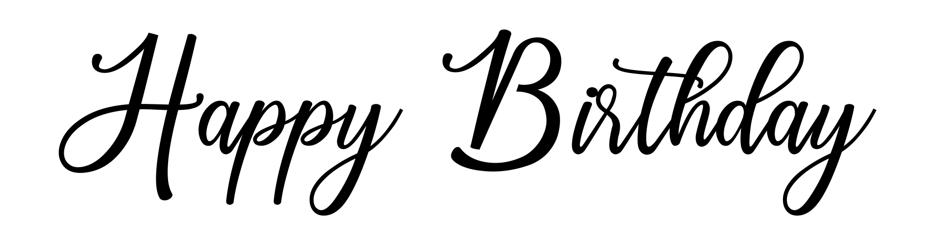 Happy Birthday