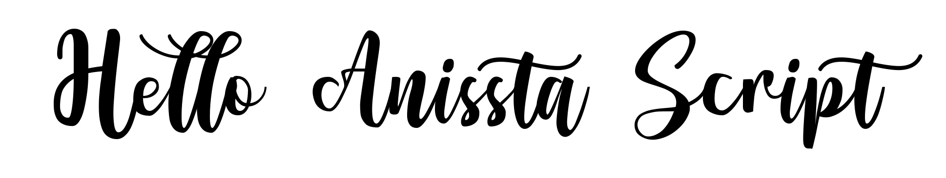 Hello Anissta Script