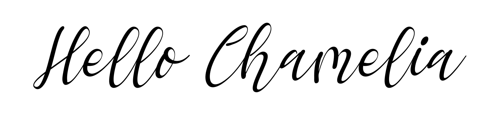 Hello Chamelia