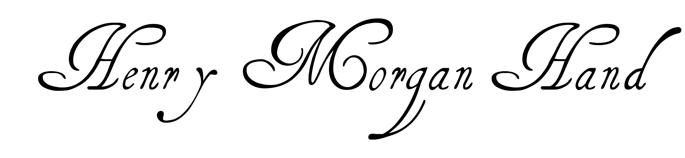 Henry Morgan Hand