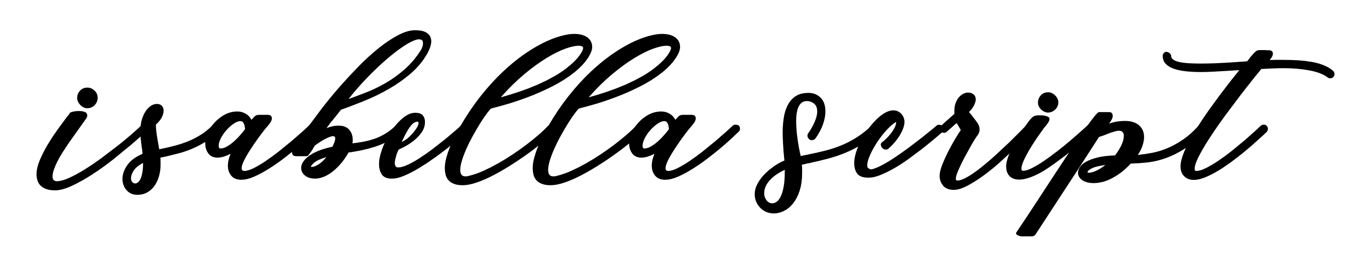 Isabella Script