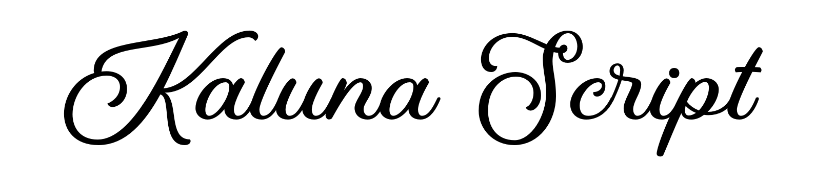 Kaluna Script