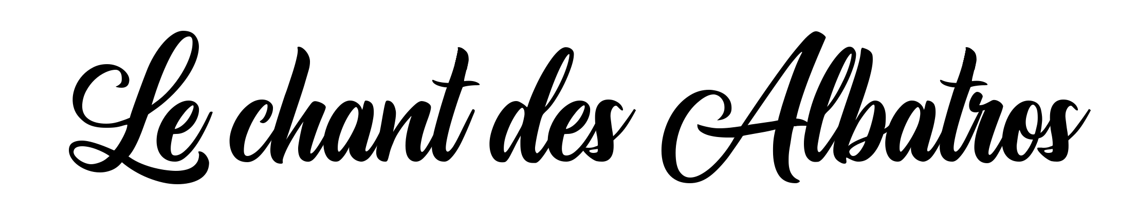Le chant des Albatros