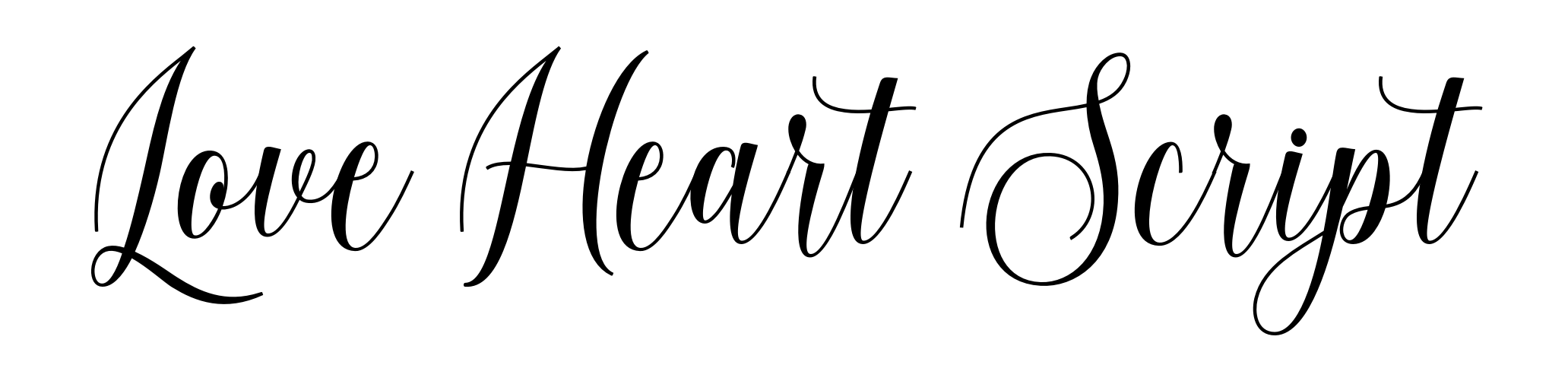 Love Heart Script