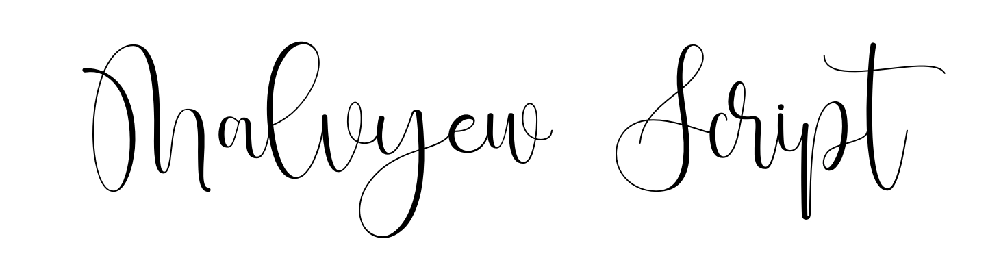 Malvyew Script