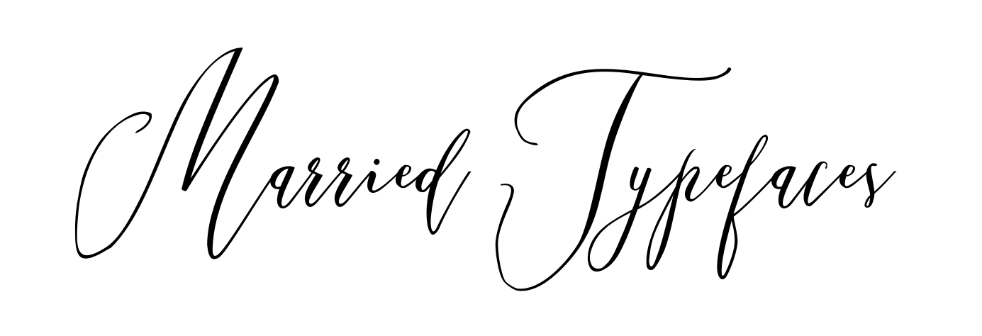 Married Typefaces