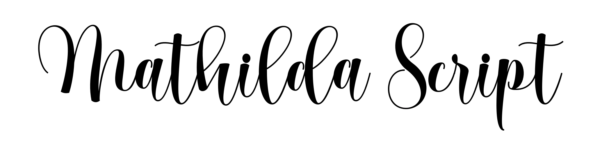Mathilda Script