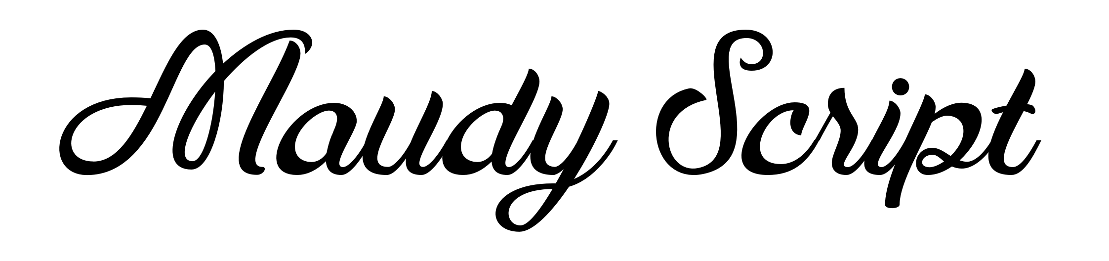 Maudy Script