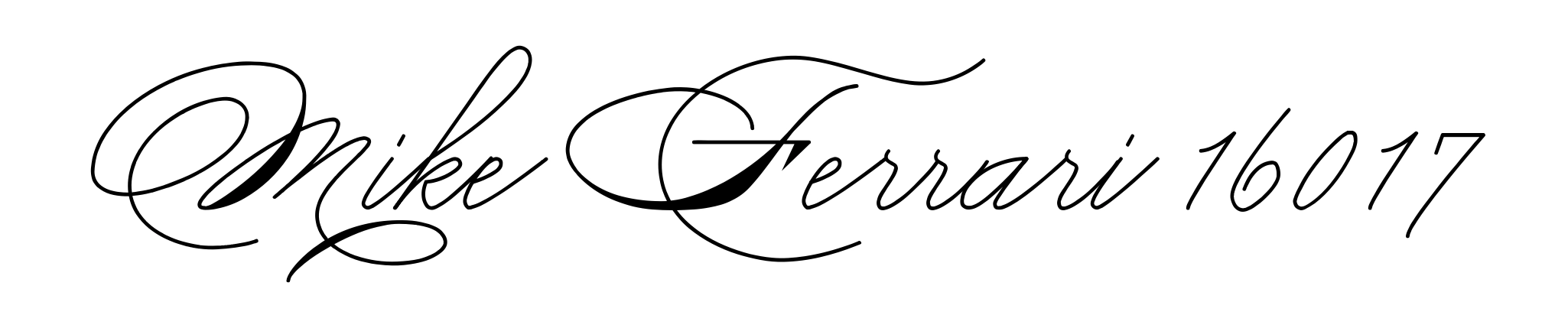 Mike Ferrari 16017