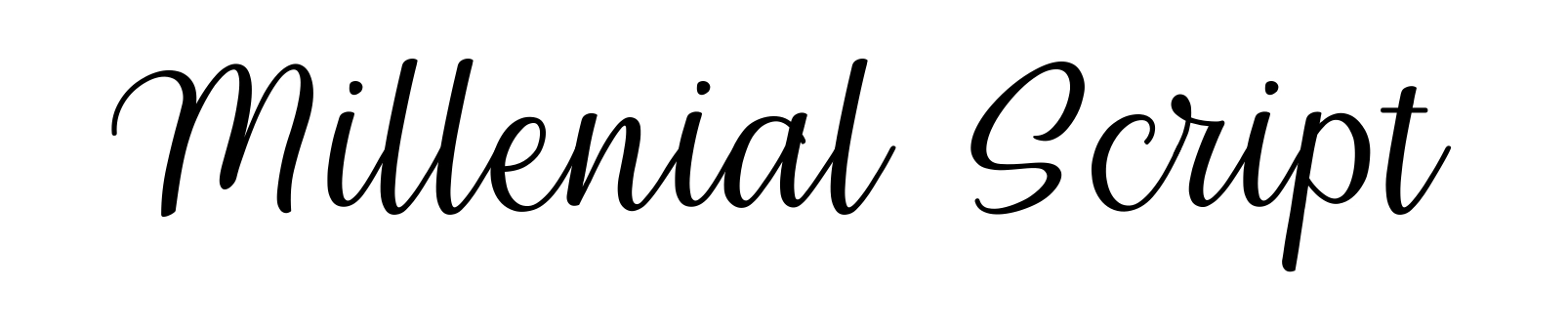 Millenial Script