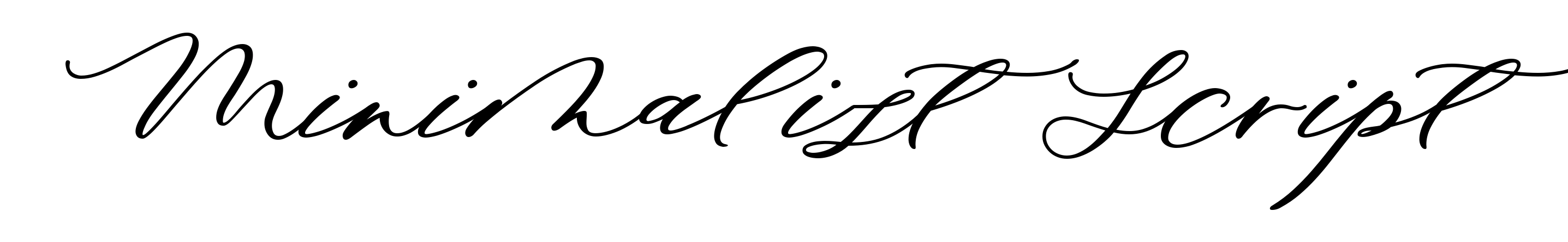 Minimalist Script